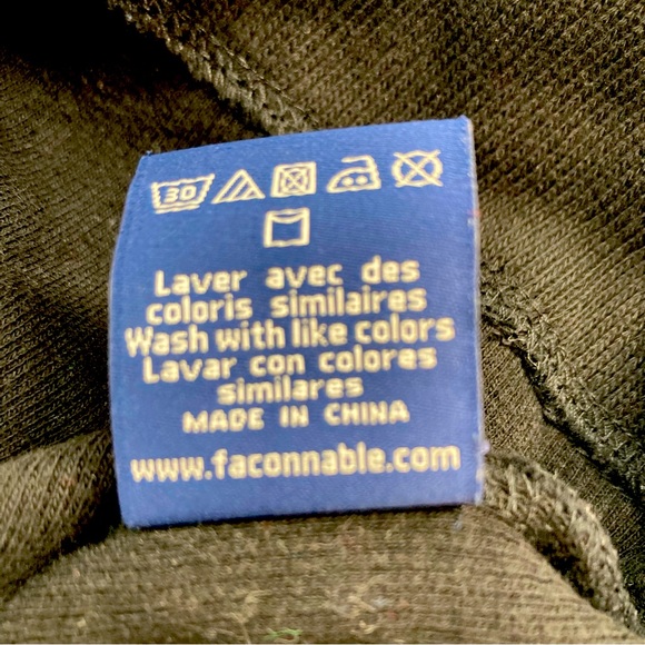 Faconnable Cotton Half Zip - Size Large - Picture 5 of 7